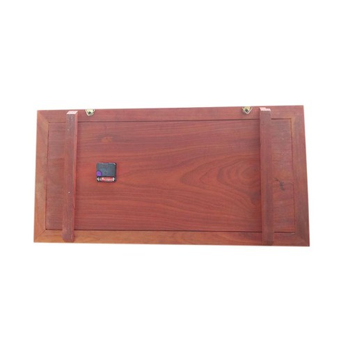 Tranh Đồng Hồ Gỗ Hương Đỏ Chữ Lộc